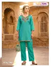 Trendy Touch Vol 3 By Tips Tops Rayon Embroidery Co Ord Set